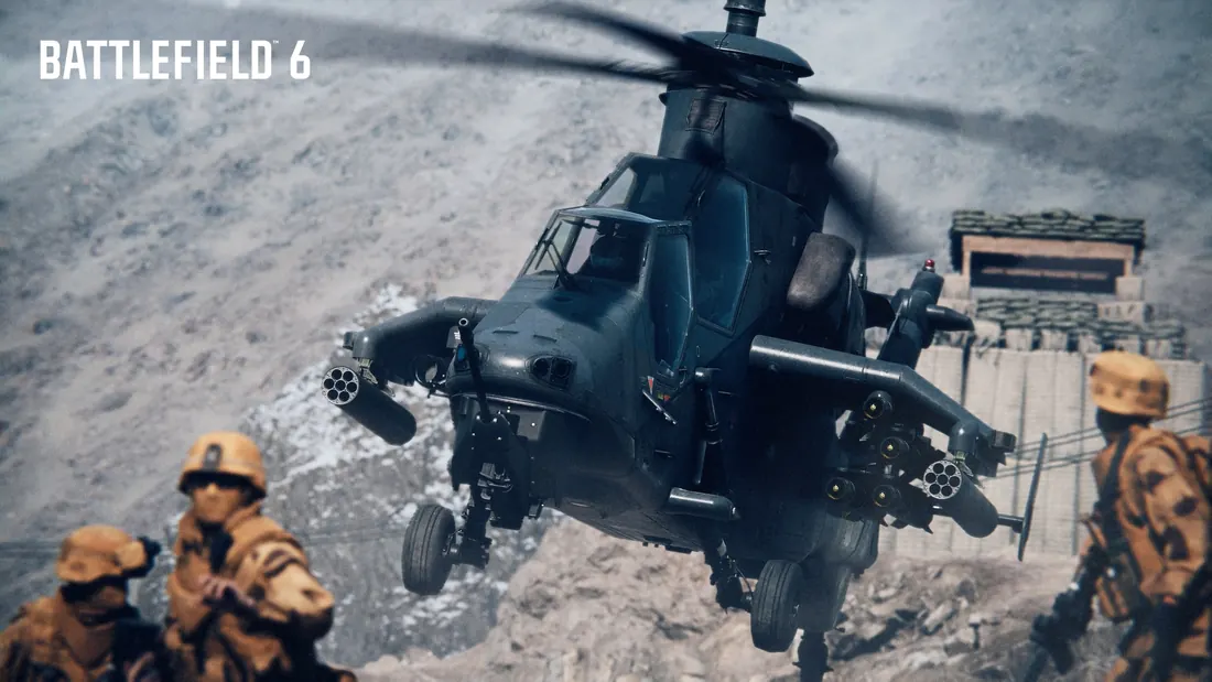 Attack Heli PantheraKHT · EA in-game capture